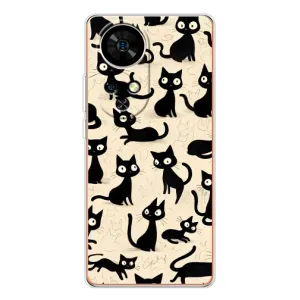 Чехол с рисунком кот на Ulefone Note 17 Pro