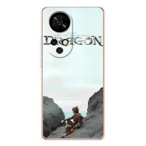 Чехол как приручить дракона на Ulefone Note 17 Pro