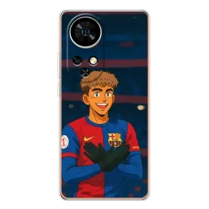 Чехол с принтом «Футболист Ямаль» для Ulefone Note 17 Pro