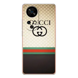 Чехлы ГУЧЧИ для Нот 17 Про (AlphaPrint) (GUCCI стиль)