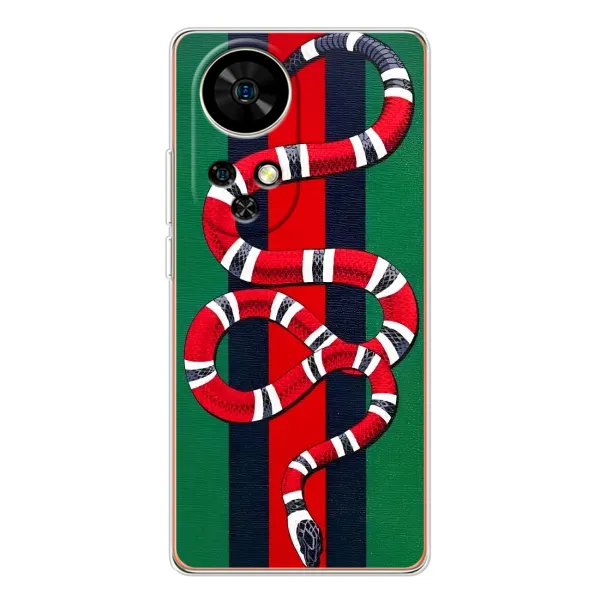 Чехол с принтом «Gucci змия» для Ulefone Note 17 Pro Чехол с принтом «Gucci змия» для Ulefone Note 17 Pro