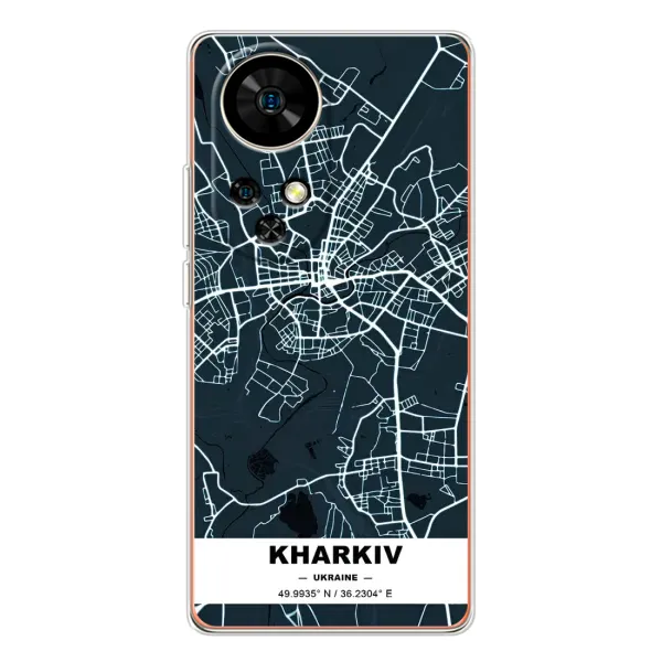 Чехол с принтом «Харьков» для Ulefone Note 17 Pro