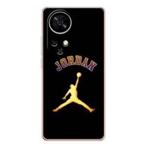 Чехлы для Ulefone Note 17 Pro - с картинкой JORDAN (AlphaPrint) (Jordan Gold)