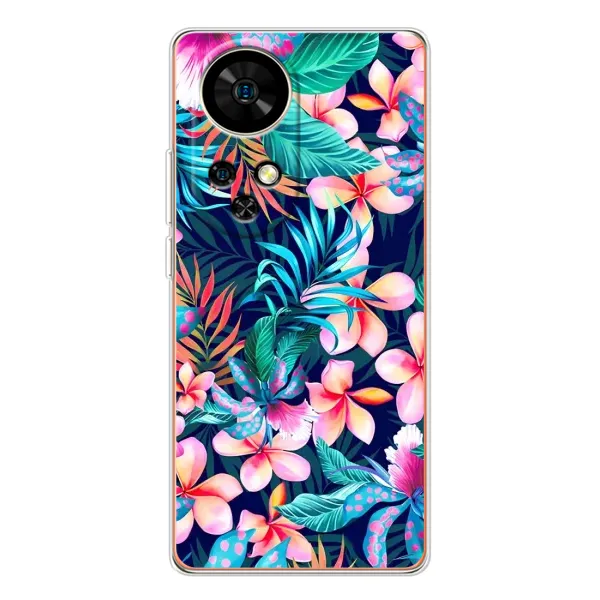 Чехол с принтом «Красочные цветы» для Ulefone Note 17 Pro Чехол с принтом «Красочные цветы» для Ulefone Note 17 Pro