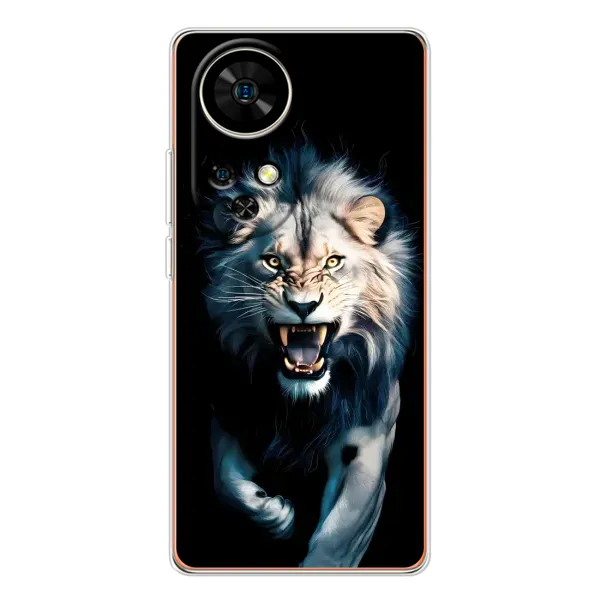 Чохол з принтом «Лев у темряві» для Ulefone Note 17 Pro Чохол з принтом «Лев у темряві» для Ulefone Note 17 Pro
