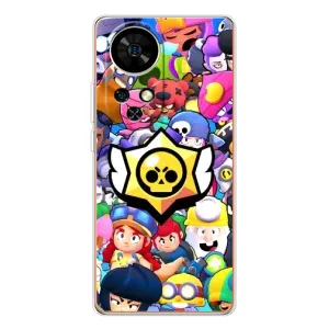 Чехол для Ulefone Note 17 Pro Бравл Старс (VPrint)
