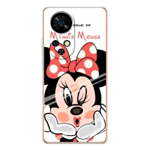 Эксклюзивный чехол для Ulefone Note 17 Pro (AlphaPrint - Мультяшные) (Маус Минни)