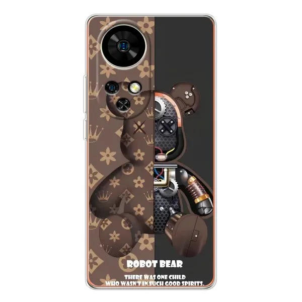 Чехол с принтом «Медведь Луи Витон» для Ulefone Note 17 Pro