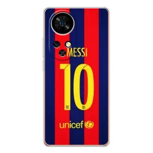 Чехлы Месси для Ulefone Note 17 Pro (AlphaPrint) (Messi Barca 10)