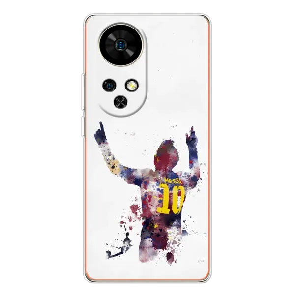 Чехол с принтом «Messi Barca» для Ulefone Note 17 Pro