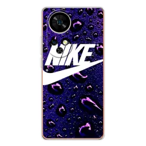 Чехол для Ulefone Note 17 Pro - с принтом Найк (AlphaPrint) (Найк принт)