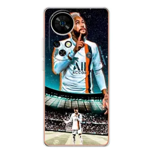 Чехол Неймар для Ulefone Note 17 Pro (AlphaPrint)