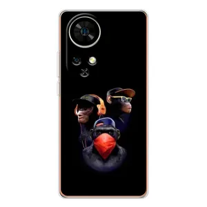 Чехол с Обезьянами Ulefone Note 17 Pro - (AlphaPrint)