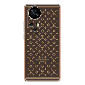 Чехлы Луи Витон для Ulefone Note 17 Pro (AlphaPrint - LOUIS VUITTON) (обои LV)