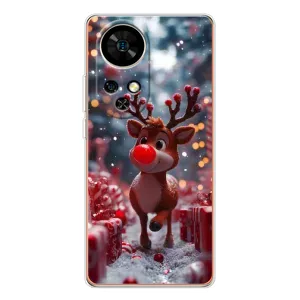 Чехол с принтом «Олень среди подарков» для Ulefone Note 17 Pro