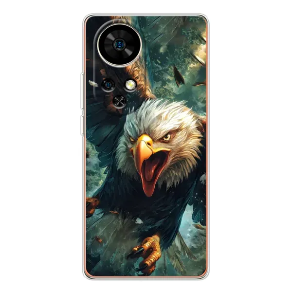 Чохол з принтом «Орел у польоті» для Ulefone Note 17 Pro Чохол з принтом «Орел у польоті» для Ulefone Note 17 Pro