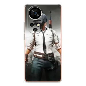 Чехол PUBG для Нот 17 Про (AlphaPrint) (Пабг мен)