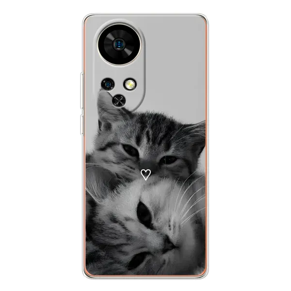 Чохол з принтом «Пара котів» для Ulefone Note 17 Pro Чохол з принтом «Пара котів» для Ulefone Note 17 Pro
