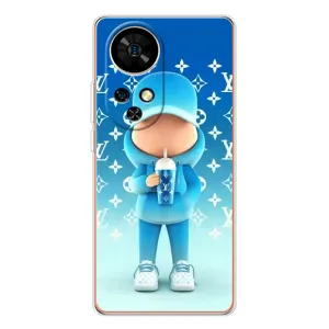Крутые Чехлы Луи Виттон для Ulefone Note 17 Pro (AlphaPrint) (Парень LV)