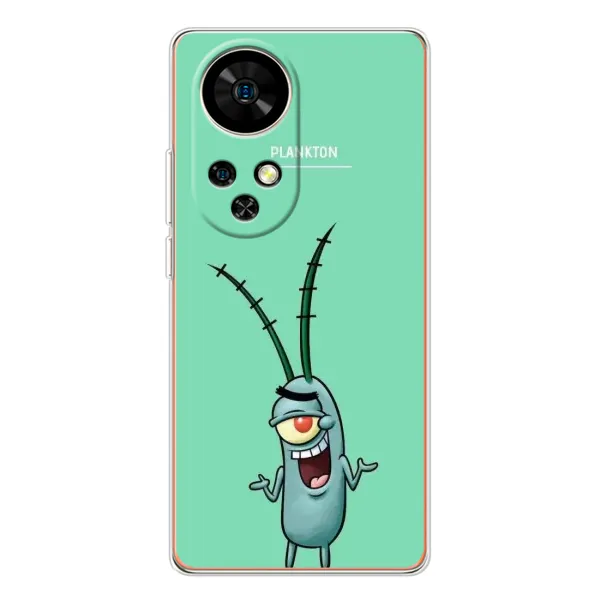 Чехол с принтом «Персонаж Планктон» для Ulefone Note 17 Pro
