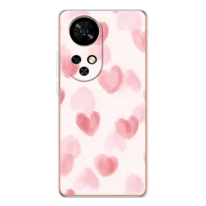 Чехол с розовым рисунком для Ulefone Note 17 Pro