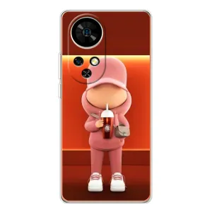 Крутые Чехлы Луи Виттон для Ulefone Note 17 Pro (AlphaPrint) (С Кофе)