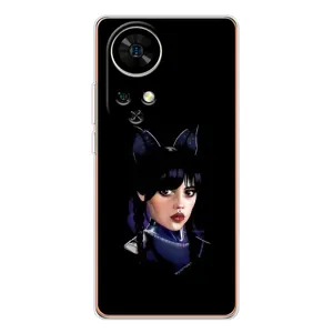 Чехлы Венсдей на Ulefone Note 17 Pro Уэнсдей (AlphaPrint)