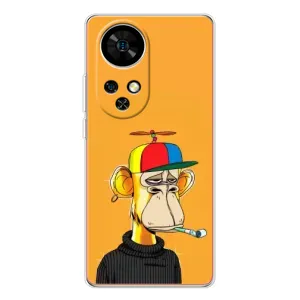 Чехлы с Обезьянами NFT для Ulefone Note 17 Pro (AlphaPrint) (Скучающая Обезьяна NFT)