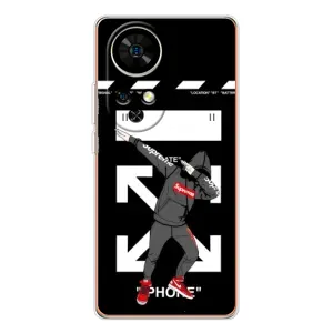 Чехол для Ulefone Note 17 Pro с картинкой Supreme (AlphaPrint)