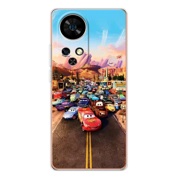 Чохол з принтом «Тачки на трасі» для Ulefone Note 17 Pro Чохол з принтом «Тачки на трасі» для Ulefone Note 17 Pro