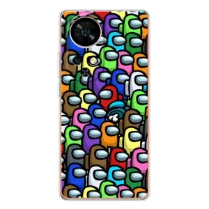 Чехол Амонг Ас для Ulefone Note 17 Pro (AlphaPrint) (Убит)