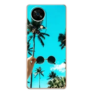 Силиконовый чехол с КАРТИНКАМИ лето для Ulefone Note 17 Pro (AlphaPrint)