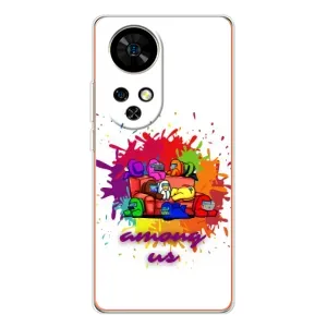 Чехол Амонг Ас для Ulefone Note 17 Pro (AlphaPrint) (Яркий АмонгАс)