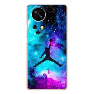 Чехлы для Ulefone Note 17 Pro - с картинкой JORDAN (AlphaPrint) (Яркий Джордан)