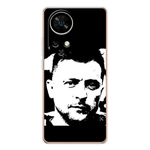 Чехол для Ulefone Note 17 Pro (AlphaPrint - с принтом Зеленского)