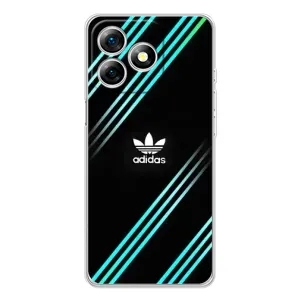 Чехлы Адидас для Ulefone Note 18 Pro (AlphaPrint) (Адидас с полосами)