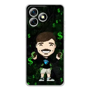 Чехол с принтом «Блогер Beast» для Ulefone Note 18 Pro