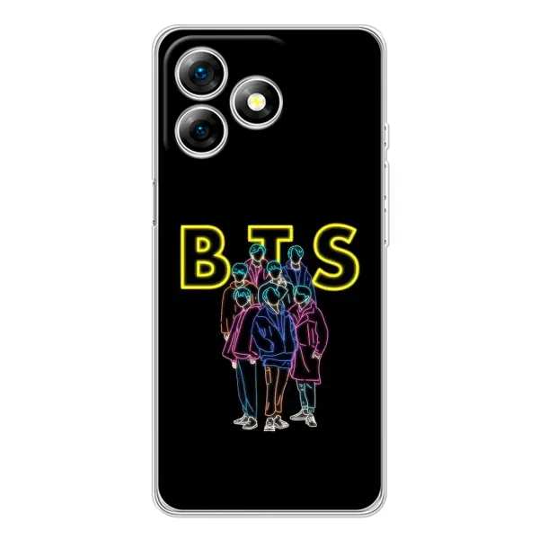 Чехол с принтом «BTS стайл» для Ulefone Note 18 Pro Чехол с принтом «BTS стайл» для Ulefone Note 18 Pro