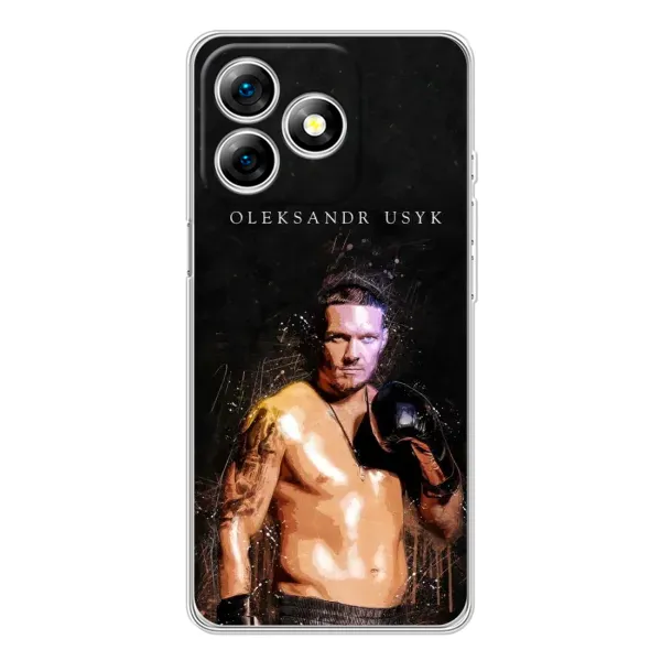 Чехол с принтом «Боксер Александр Усик» для Ulefone Note 18 Pro