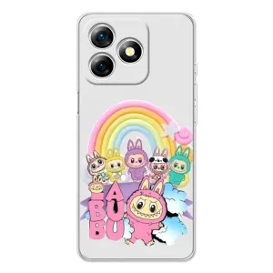 Чехол с принтом «Фон Лабубу» для Ulefone Note 18 Pro