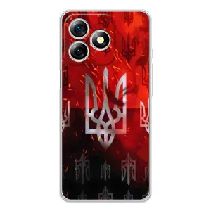 Украинские Чехлы для Ulefone Note 18 Pro с картинкой УПА (AlphaPrint) (ГЕРБ УПА)