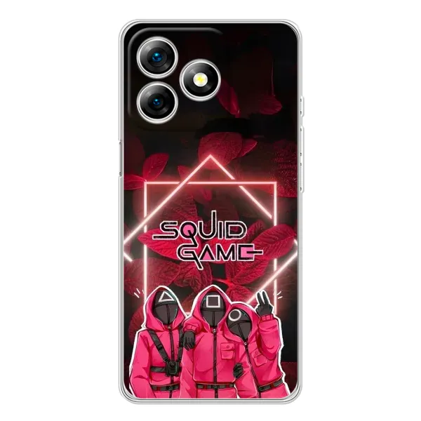 Чохол з принтом «Охоронці Гра кальмара» для Ulefone Note 18 Pro Чохол з принтом «Охоронці Гра кальмара» для Ulefone Note 18 Pro