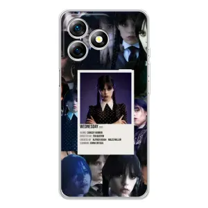 Чохли Венсдей на Ulefone Note 18 Pro Уенсдей (AlphaPrint) (колаж Венздей)