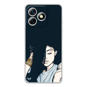 Чохол з принтом «Гарна дівчина» для Ulefone Note 18 Pro