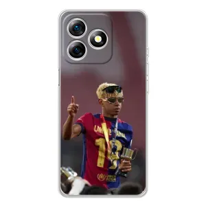 Чехол с футболистом Ламин Ямаль Ulefone Note 18 Pro