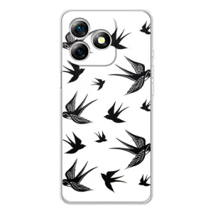 Чехол с птицами на Ulefone Note 18 Pro (VPrint)
