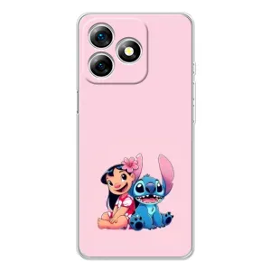 Чехол с принтом Стич на Ulefone Note 18 Pro (Лило и Стич)