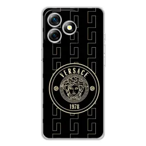 Чехол с принтом «Лого Версаче» для Ulefone Note 18 Pro