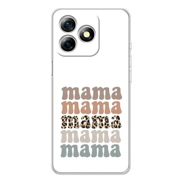 Чохол з принтом «Текстовий колаж мама» для Ulefone Note 18 Pro Чохол з принтом «Текстовий колаж мама» для Ulefone Note 18 Pro