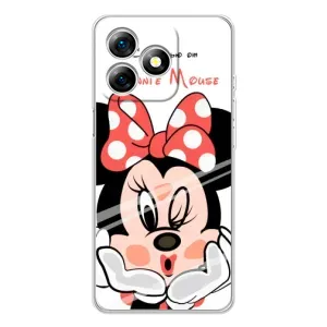 Эксклюзивный чехол для Ulefone Note 18 Pro (AlphaPrint - Мультяшные) (Маус Минни)